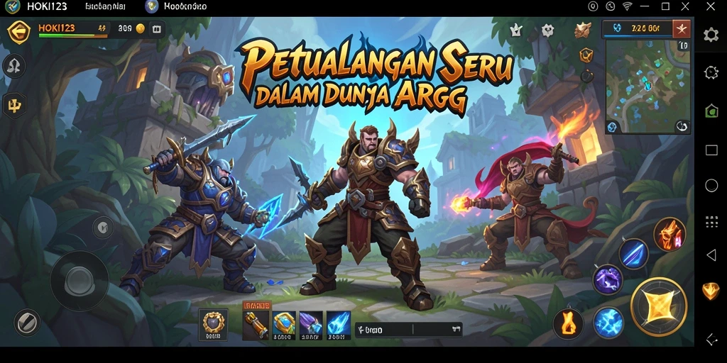 Screenshot gameplay menarik dari HOKI123 menampilkan aksi seru di dunia ARPG.