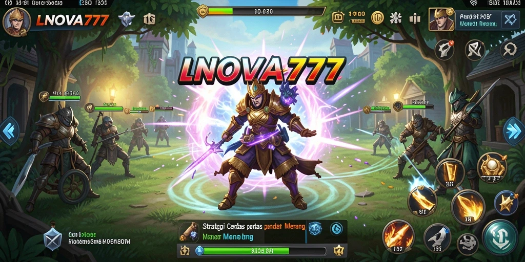 Tangkapan layar gameplay LNOVA777 yang penuh strategi dan aksi.