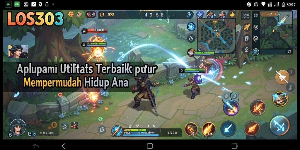 Tampilan antarmuka utama aplikasi LOS303 yang memudahkan navigasi pengguna.
