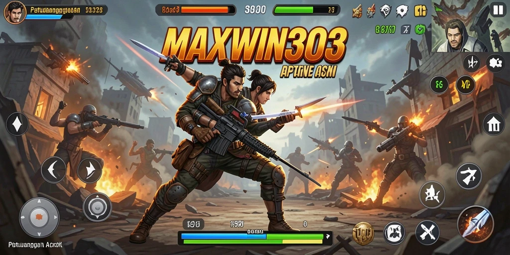 Tampilan gameplay menarik dari MAXWIN303 dengan aksi yang mendebarkan.