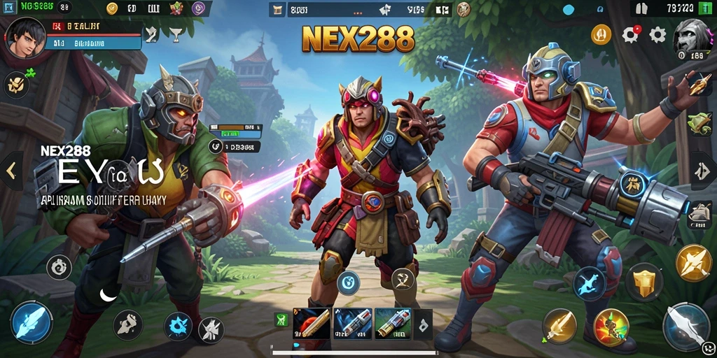 Screenshot NEX288 menunjukkan antarmuka aplikasi Utility yang intuitif.