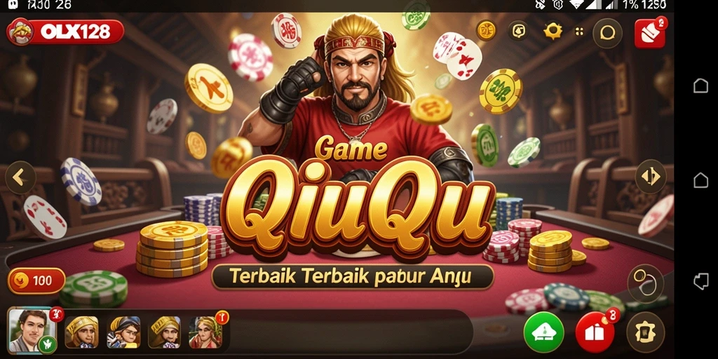 Gameplay seru QiuQiu di OLX128 yang menarik.